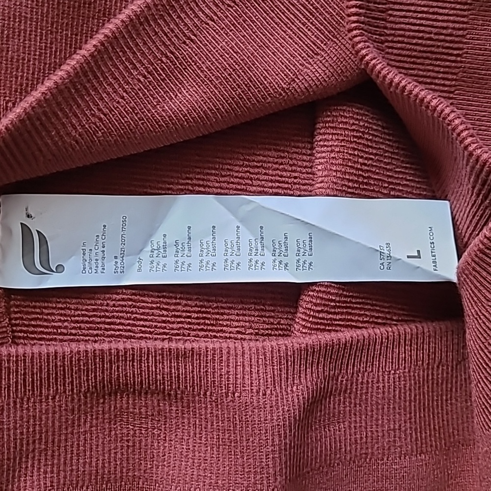 Fabletics High-Waisted Ribbed Seamless Skirt - Picture 5 of 5